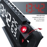 thumbnail of CSL Projektions Wecker digital mit Autodimmer Temperatur und Luftfeuchtigkeitsanzeige