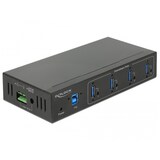 thumbnail of Delock 63309 - USB 3.2 Gen 1 (3.1 Gen 1) Type-B - USB 3.2 Gen 1 (3.1 Gen 1) Type-A - 5000 Mbit/s - Schwarz - Metall - Gleichstrom
