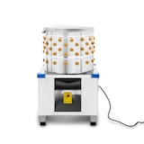 thumbnail of VERTES Geflügelrupfmaschine, Edelstahl, bis 180 kg/h, 550W, 106 Rupffinger, für Enten, Nassrupfmaschine, Kaltwasseranschluss