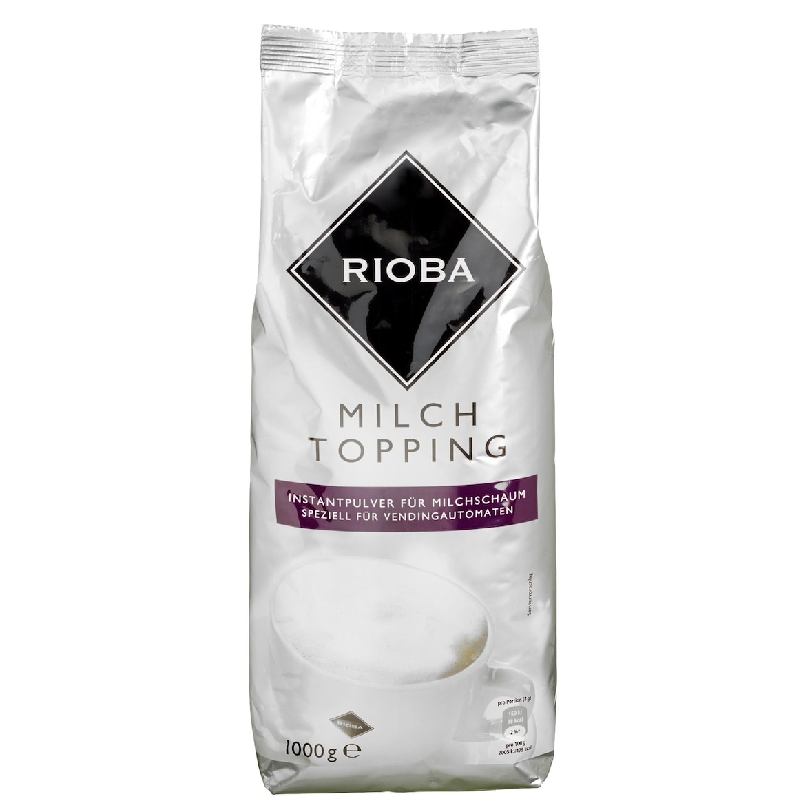 RIOBA Instant Milch Topping Für Vendingautomaten (1 kg)