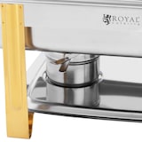 thumbnail of Royal Catering Chafing Dish - GN 1/1 - Accenti dorati - 9 L - 2 celle a combustibile -
