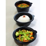 thumbnail of 500x Schale, PP, schwarz, rund, 375ml