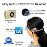thumbnail of Lecteur MP3 Étanche IPX8 Avec Écouteurs FM 8GB Pour Natation et Plongée Noir YONIS