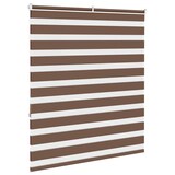 thumbnail of vidaXL Doppelrollo Braun 120x150 cm Stoffbreite 115,9 cm Polyester