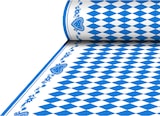 thumbnail of 4 Rollen Tischdecke, stoffähnlich, Airlaid 25 m x 1,18 m Bayrisch Blau