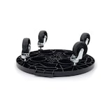 thumbnail of Soporte redondo con ruedas Diámetro 40 x 12,5 cm 4 Ruedas Capacidad máxima 275 kg Plantas Muebles o Equipo pesado KZ GARDEN