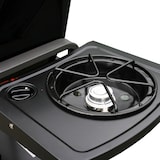 thumbnail of Barbecue a Gas GPL Pietra Lavica 2 Fuochi 10kW con Fornello Laterale Sochef Piùsaporillo