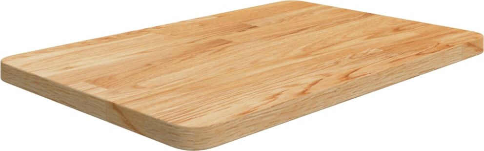 vidaXL Waschtischplatte Hellbraun 60x40x2,5 cm Massivholz Behandelt