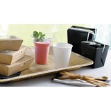 thumbnail of PACKNWOOD - 450uds - Caja cuadrada negra con asas 450ml 68x53mm - 210ASPAIL17N