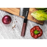 thumbnail of Couteau Sayuto Sequoia San Mai modèle nakiri 17cm brute de forge