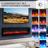 thumbnail of BALDERIA Leif 70 chimenea eléctrica 3 en 1 para suelo, pared o empotrar, efecto llama LED, calefacción