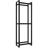 thumbnail of DELUKE® Kaminholzregal innen Metall STAPO 25x50x150cm Brennholzregal innen Kaminholzständer Kaminholzhalter Feuerholzregal Holz stapeln Wohnzimmer