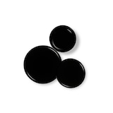 thumbnail of Juego de vajilla nórdica de cerámica Excelsa de 12 piezas, blanco y negro