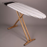 thumbnail of Kitchen Move Bügelbrett mit Bügeleisenablage NUBAR 130x47cm Holz Beige