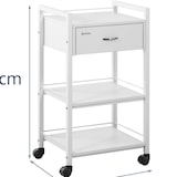 thumbnail of physa - Cosmetische trolley - 1 lade - 3 planken - 47.5 x 40 x 85.5 cm