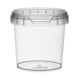 thumbnail of MONOUSO - Coppette Plastico con Coperchio Inviolabile 155ml Ø6,9 (960 Pezzi)