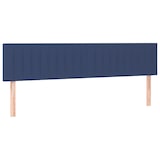 thumbnail of vidaXL Boxspringbett mit Matratze & LED Blau 120x190 cm Stoff