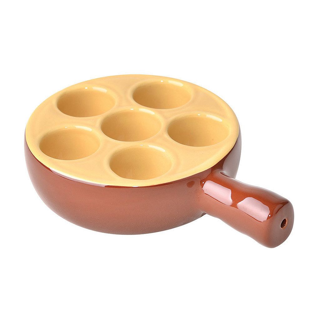 In Situ Poêlon pour 6 escargots Rustique x6