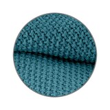 thumbnail of Kuscheldecke Strick OEKO-TEX 140x190 türkis petrol - warme weiche Strickdecke mit edlem und schlichten Strickmuster