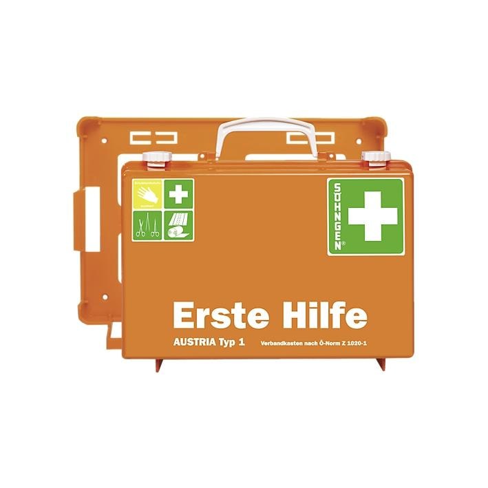 Erste Hilfe Koffer SN-CD orange ÖNorm Z 1020-1