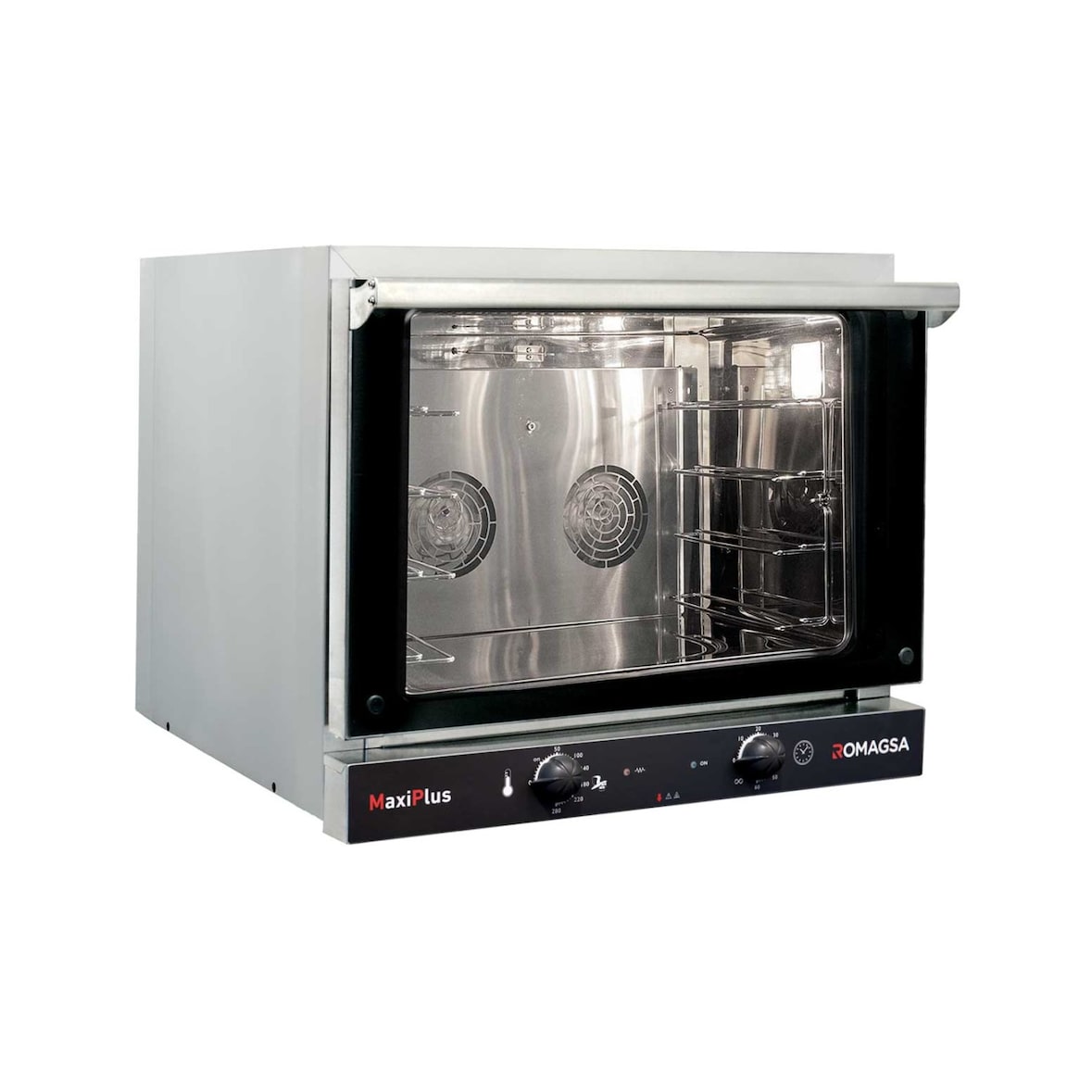 Horno Eléctrico Convección Industrial 4 Bandejas 480x340mm MaxiPlus Romagsa