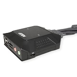 thumbnail of ATEN CS52DP 2-Port USB-C DP Hybrid Kabel KVM Switch