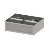thumbnail of Stalgast Kompensations-Wandhaube "Expert Line", 1500x1000x450 mm,  Kastenform mit LC2 Typ A Zyklonen-/Labyrinthfilter