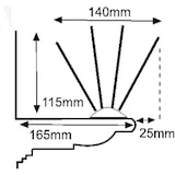 thumbnail of Remi Hogar 10 Metros Pinchos Antipalomas | 20 Tiras de 50cm Montadas con Base Acero Inoxidable |Púas para Palomas de Acero Inoxidable