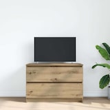 thumbnail of vidaXL TV-Schrank Artisan-Eiche 80x35x54 cm Holzwerkstoff