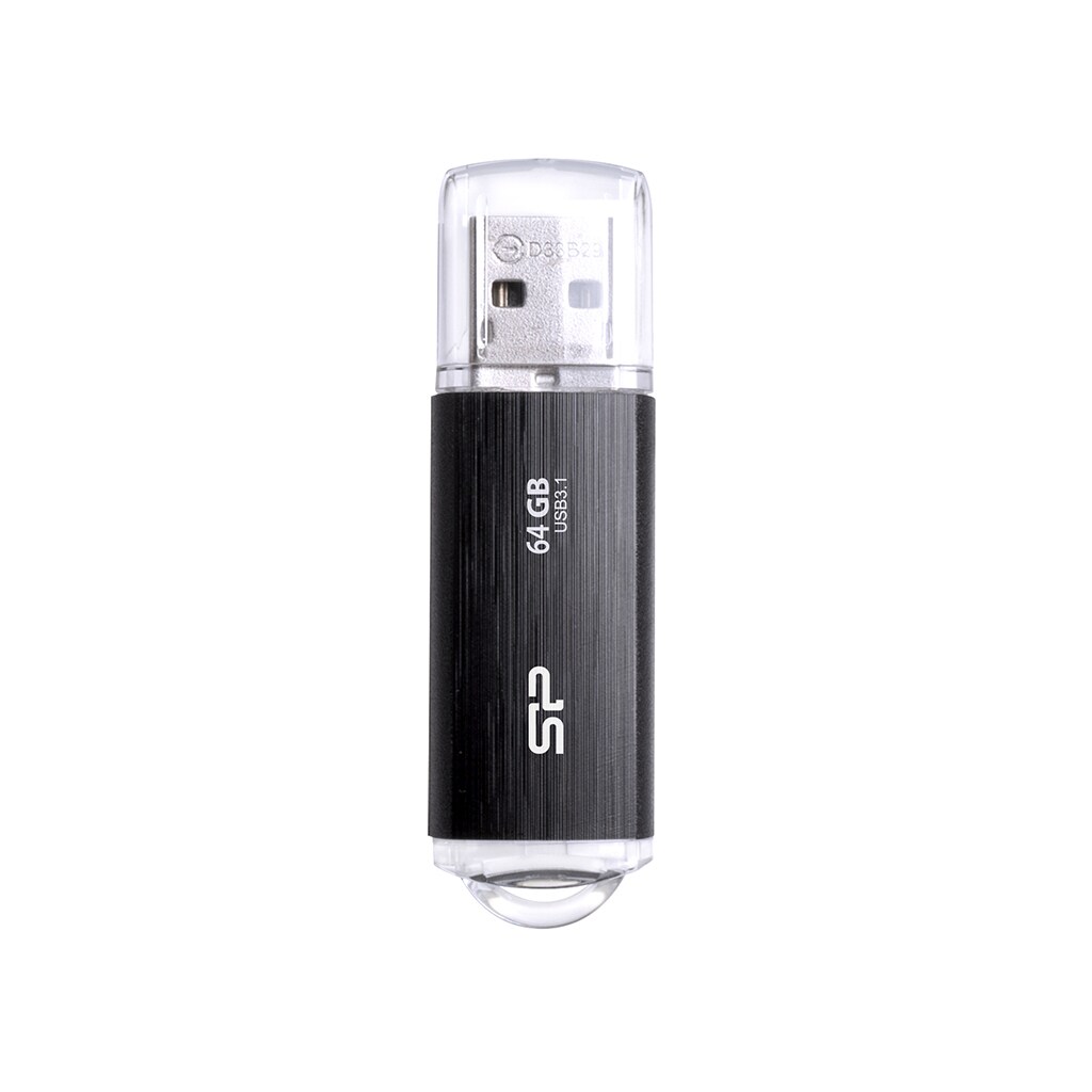 Silicon Power SP064GBUF3B02V1K USB-Stick  64GB Silicon Power  B02  3.1 Black