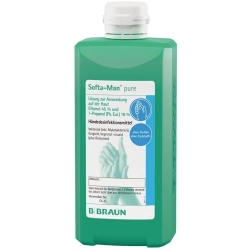 Softa-Man pure von B.Braun (500 ml) - PZN 01977903