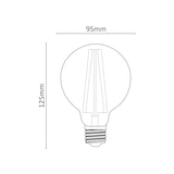 thumbnail of Lampadina a led Globo G95 Dimmerabile 10W 4000K E27