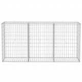 thumbnail of vidaXL Gabionenkorb Stahl 200×30×100 cm