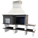 thumbnail of BBQ ARTICIMENTOS OVEN - Barbacoa con encimera, construido con ladrillo y cemento refractario, con horno en arcilla - 242x90x240cm