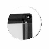 thumbnail of COSTWAY Doppelseitiges mobiles Whiteboard, 120 x 90 cm, magnetisches Whiteboard zum Trockenabwischen mit Rastermuster, Rollen