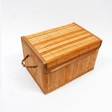 Bambus Kiste Regalkorb Box Schachtel Kstchen braun H 24 x B 31 x L 41 cm |  METRO