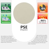 thumbnail of UPF50+ Sonnensegel 4x4 Polyester Quadratisch Wasserabweisend Garten Balkon Beige