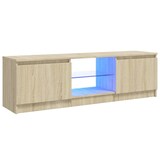 thumbnail of vidaXL TV-Schrank mit LED-Leuchten Sonoma-Eiche 120x30x35,5 cm