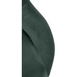 thumbnail of Banco alto Milet Veludo verde/cromo