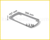 thumbnail of Hailo Mantelring unten 1046559 schwarz  für Uno, Duo und Trio Abfallsammler