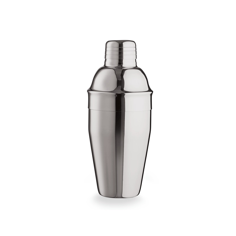 8x Cocktail Shaker 700 ml, Chromnickelstahl silber