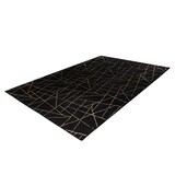 thumbnail of Cathee 100 Schwarz / Gold 160cm x 230cm