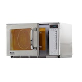 thumbnail of Sharp Four micro-onde professionnel (2100 W), inox, 20 L, 20 touches mémoires programmables, 3 séquences de cuissons enchainées R25AT