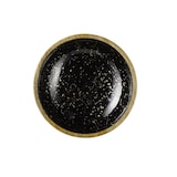 thumbnail of Servierschale MANGO aus Mangoholz Schwarz/Gold 3 Liter