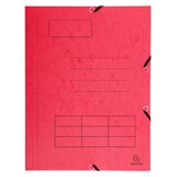 thumbnail of Exacompta Sammelmappe mit Gummizug, 3 Klappen und Organisationsdruck aus Manila-Karton 355g/qm, für Format DIN A4