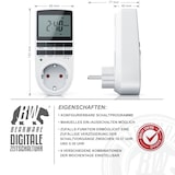 thumbnail of BEARWARE 1x Zeitschaltuhr LCD-Display / 3680W / 10 konfigurierbare Programme
