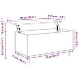 thumbnail of Table basse Chêne fumé 90x44,5x45 cm Bois d'ingénierie Modèle Atlas Bois