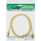 thumbnail of InLine® Patchkabel, Cat.6A, S/FTP, TPE (LSZH), CCA, gelb, 0,5m