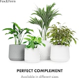 thumbnail of Heusden Blumentopf Polystone pflanzenfreundlich handgemachtMittelgrau