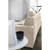 thumbnail of Dmora Divano fisso Ylenia, Divano a 3 posti, 100% Made in Italy, Sofà Soggiorno in tessuto, con Braccioli standard, Cm 220x95h90, Beige